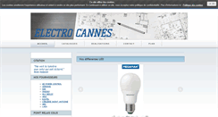 Desktop Screenshot of electrocannes.com
